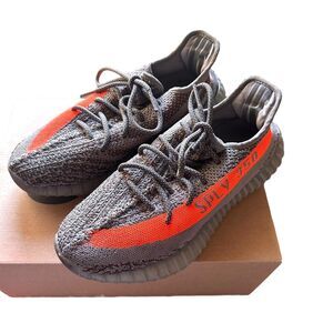 YEEZY Boost 350 V2 Beluga Gray/Orange w Box 7.5
